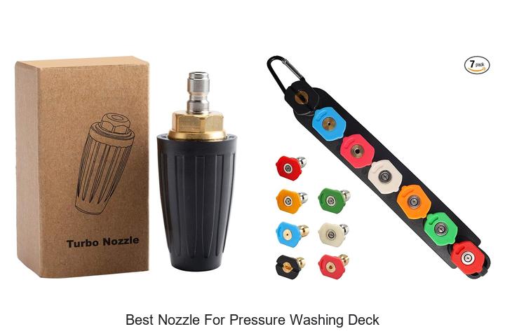 Top 10 Best Nozzle for Pressure Washing Deck Revealed!