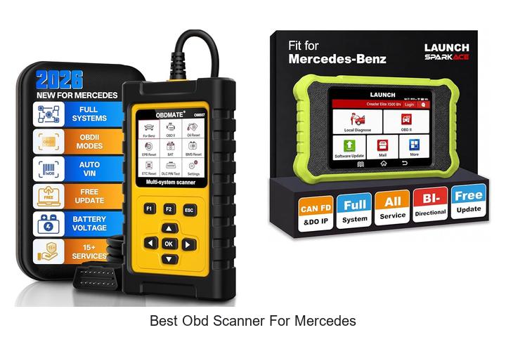 Top 10 Best OBD Scanner for Mercedes You Can’t Miss!