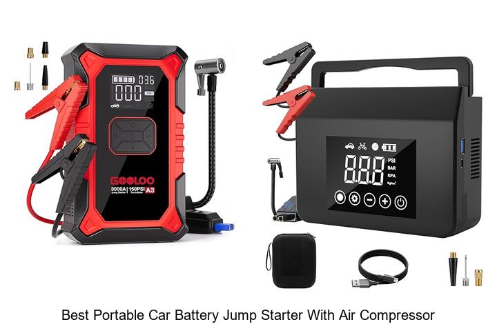Top 10 Best Portable Car Battery Jump Starter With Air Compressor Everyone Needs!