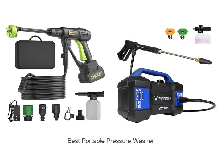 Top 10 Best Portable Pressure Washer That Will Blow You Away