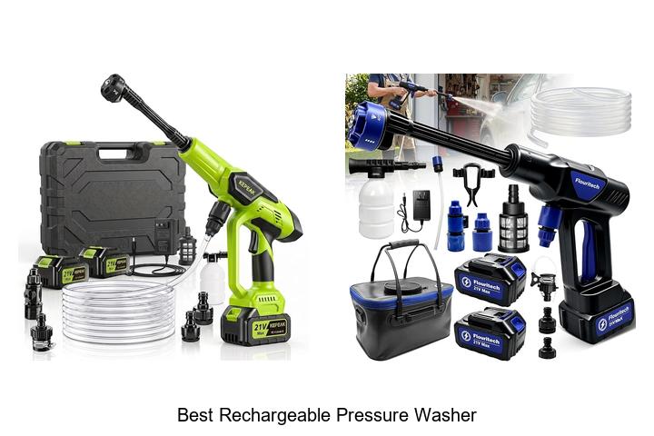 Top 10 Best Rechargeable Pressure Washer You Can’t Miss