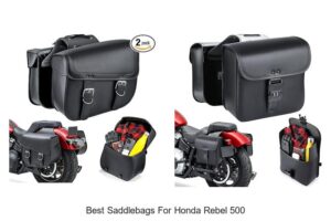 Top 10 Best Saddlebags for Honda Rebel 500 You Must Own